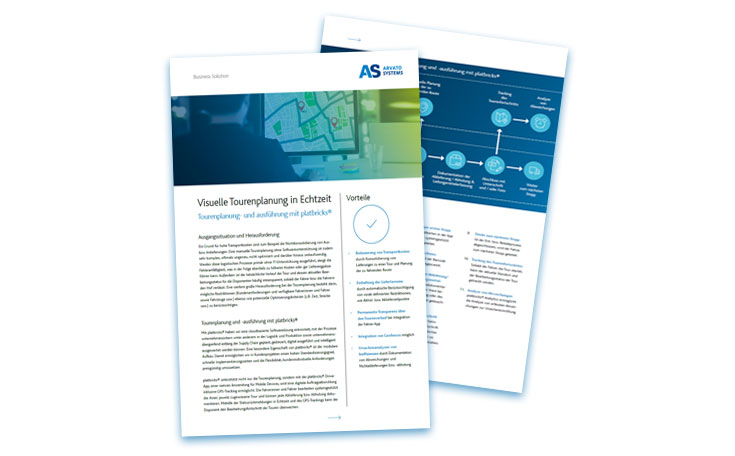 Tourenplanung und -ausführung mit platbricks®